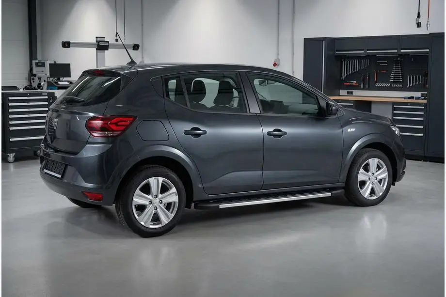 Dacia Sandero 2021- Praguri Laterale Duru (2 buc, Aluminiu) Image