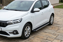 Dacia Sandero 2021- Praguri Laterale Maya V1 (2 buc, Aluminiu) foto 1