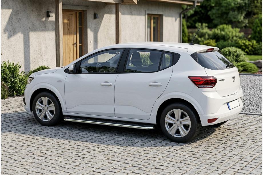 Dacia Sandero 2021- Praguri Laterale Maydos V1 (2 buc, Aluminiu) Image