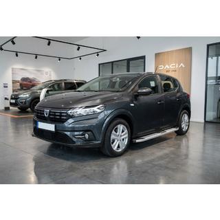 Praguri Laterale Mevsim Grey (2 buc, Aluminiu) Dacia Sandero 2021- foto 1
