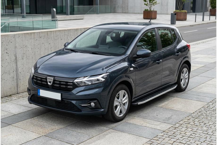 Dacia Sandero 2021- Praguri Laterale Fullmond (2 buc, Aluminiu) Image