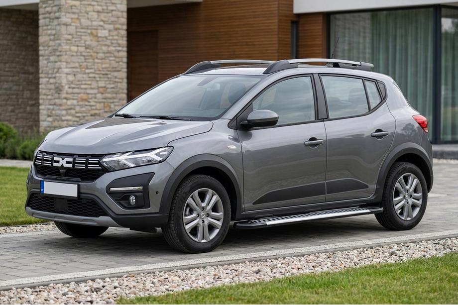 Dacia Sandero 2021- Praguri Laterale Line (2 buc, Aluminiu) Image