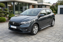 Dacia Sandero 2021- Praguri Laterale Vision New Black (2 buc, Aluminiu) foto 1