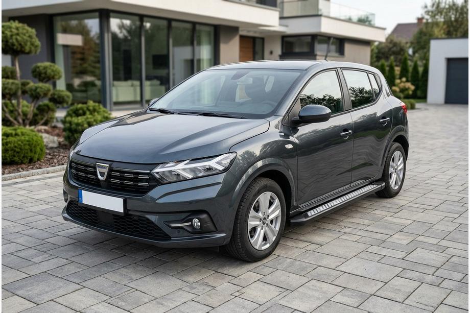 Dacia Sandero 2021- Praguri Laterale Vision New Black (2 buc, Aluminiu) Image