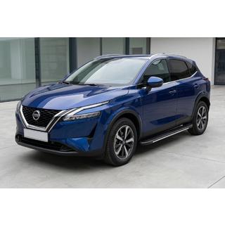 Praguri laterale Bosphorus Grey (2 buc, aluminiu) Nissan Qashqai 2021- foto 1