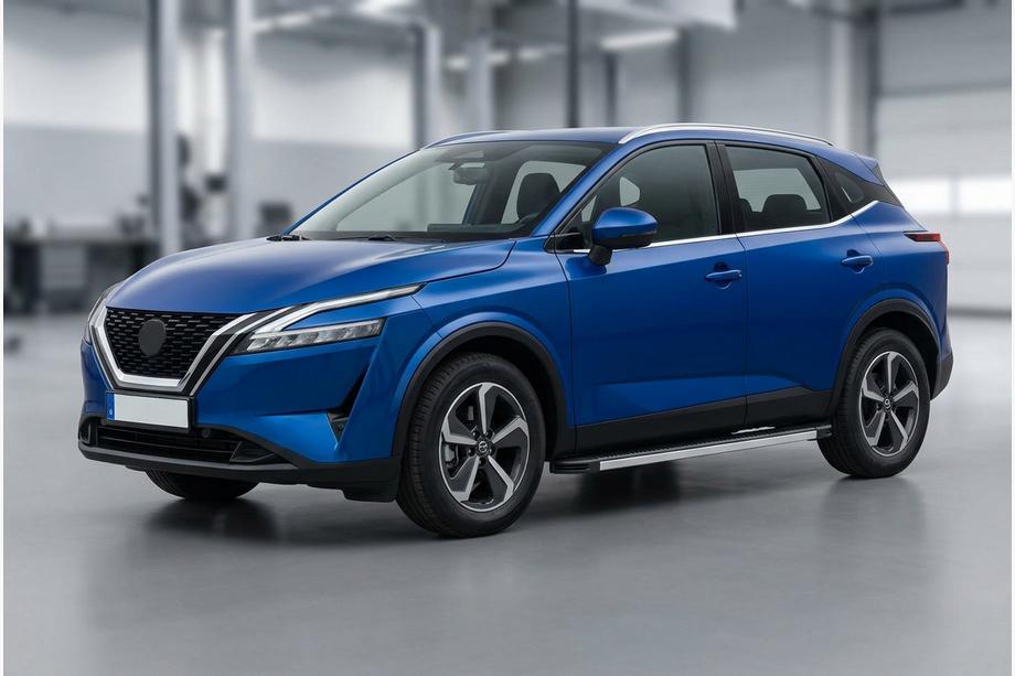 Nissan Qashqai 2021- Praguri Laterale Maya V1 (2 buc, Aluminiu) Image