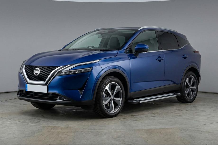 Nissan Qashqai 2021- Praguri Laterale Rainbow (2 buc, Aluminiu) Image