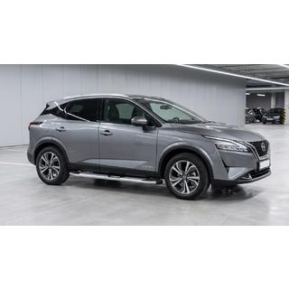 Praguri Laterale Mevsim Grey (2 buc, Aluminiu) Nissan Qashqai 2021- foto 1