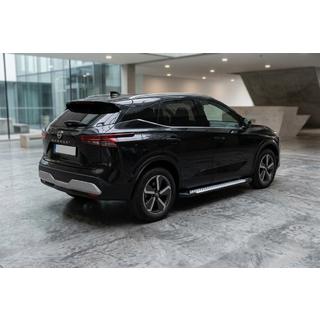 Praguri laterale Allmond Grey (2 buc, aluminiu) Nissan Qashqai 2021- foto 1