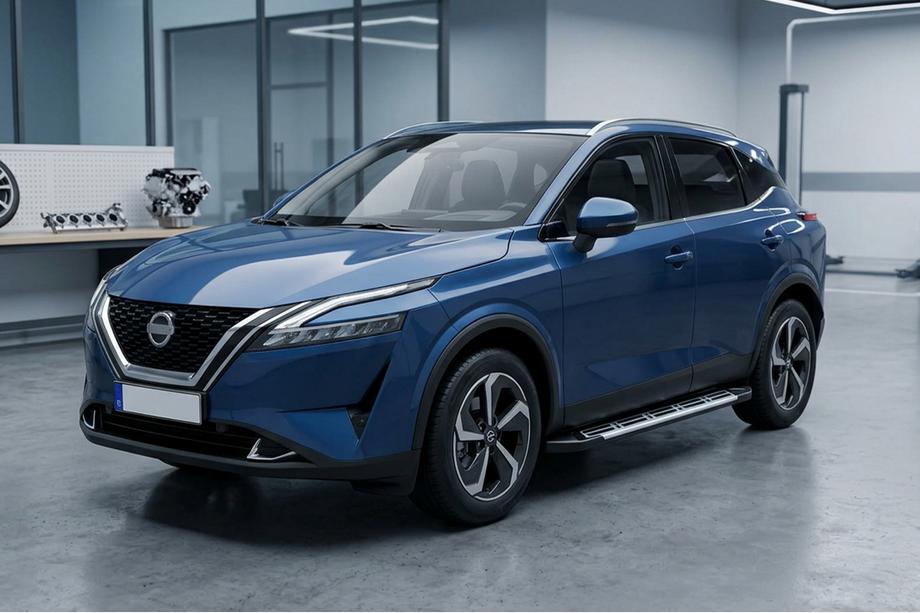 Nissan Qashqai 2021- Praguri Laterale Sunrise (2 buc, Aluminiu) Image