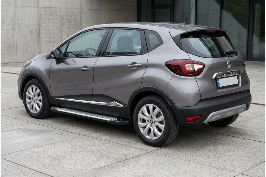 Renault Captur 2019- Praguri laterale Allmond Grey (2 buc, aluminiu) Image