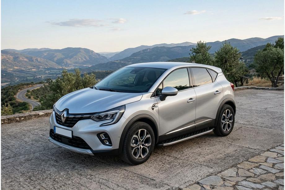 Renault Captur 2019- Praguri Laterale BlackLine (2 buc, Aluminiu) Image