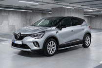 Renault Captur 2019- Praguri Laterale Tayga Grey (2 buc, Aluminiu) foto 1