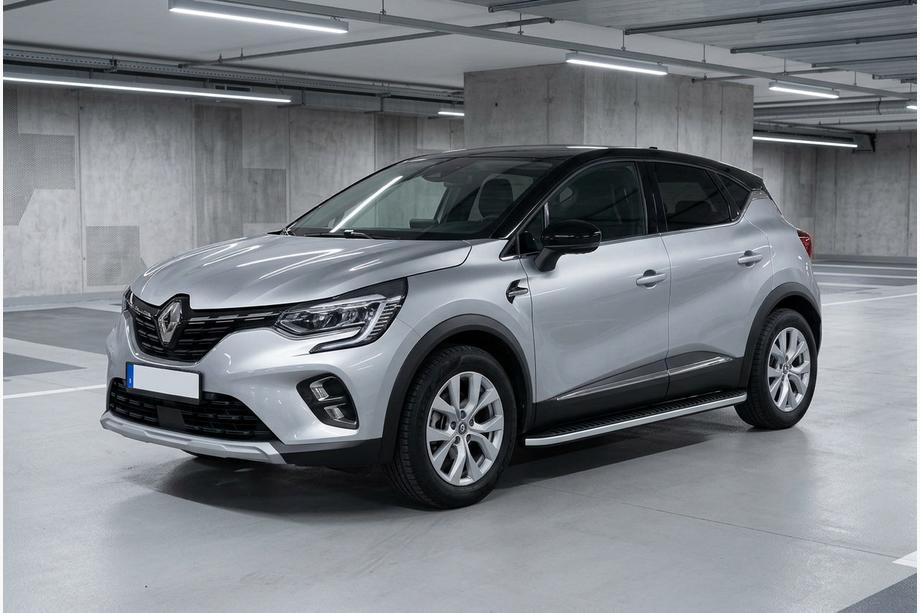 Renault Captur 2019- Praguri Laterale Tayga Grey (2 buc, Aluminiu) Image