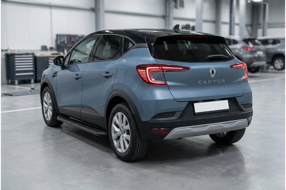 Renault Captur 2019- Praguri Laterale Tayga Black (2 buc, Aluminiu) Image