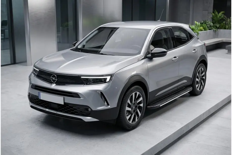 Opel Mokka 2021- Praguri laterale Bosphorus Grey (2 buc, aluminiu) Image