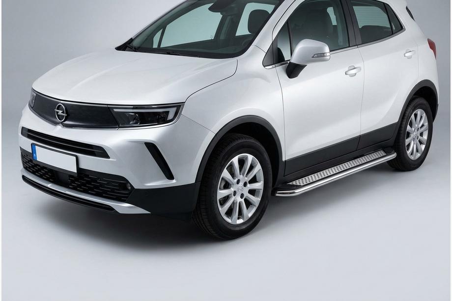 Opel Mokka 2021- Praguri Laterale Maydos V2 (2 buc, Aluminiu) Image