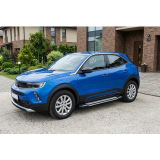 Praguri Laterale Rainbow (2 buc, Aluminiu) Opel Mokka 2021- foto 1