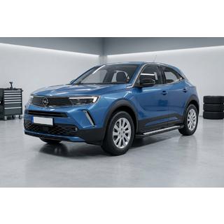 Praguri Laterale Vision New Black (2 buc, Aluminiu) Opel Mokka 2021- foto 1