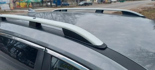Nissan X-trail T32/Rogue 2014-2021 Bare Portbagaj Skyport GREY foto 4