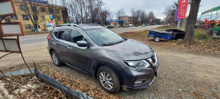 Nissan X-trail T32/Rogue 2014-2021 Bare Portbagaj Skyport GREY foto 10