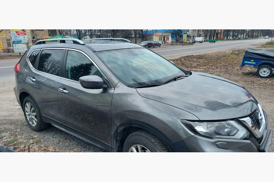 Nissan X-trail T32/Rogue 2014-2021 Bare Portbagaj Skyport GREY Foto 3