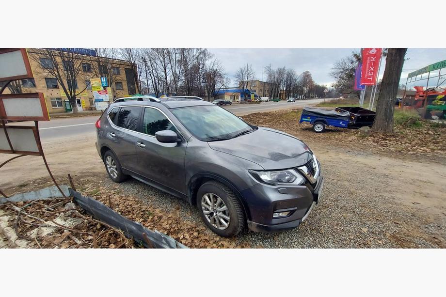 Nissan X-trail T32/Rogue 2014-2021 Bare Portbagaj Skyport GREY Foto 10