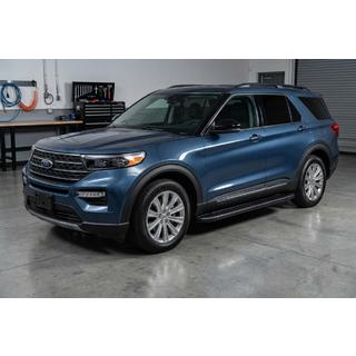 Praguri Laterale Bosphorus Black (2 buc, Aluminiu) Ford Explorer 2019- foto 1