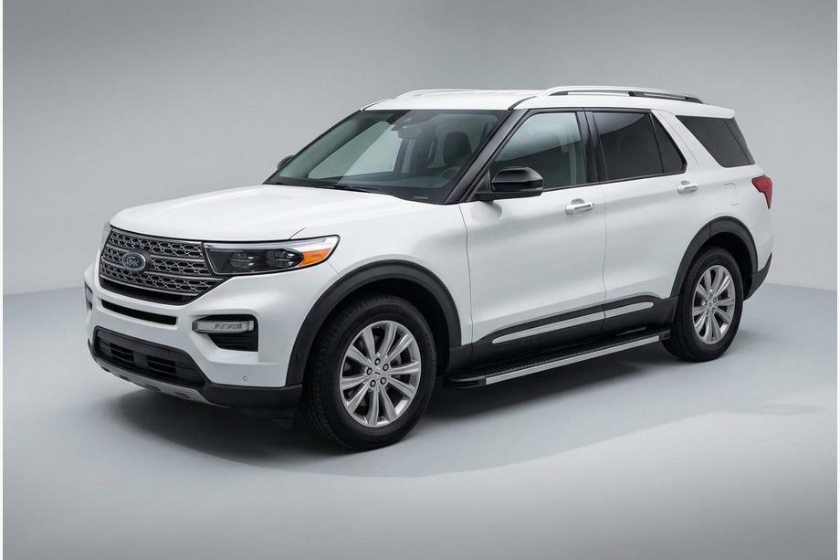 Ford Explorer 2019- Praguri Laterale Maya V1 (2 buc, Aluminiu) Image