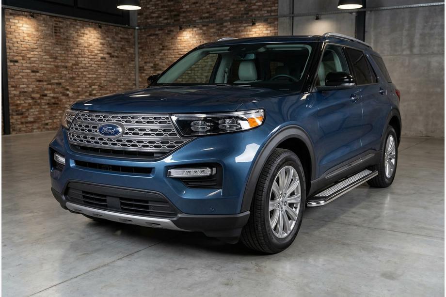 Ford Explorer 2019- Praguri Laterale Maydos V2 (2 buc, Aluminiu) Image