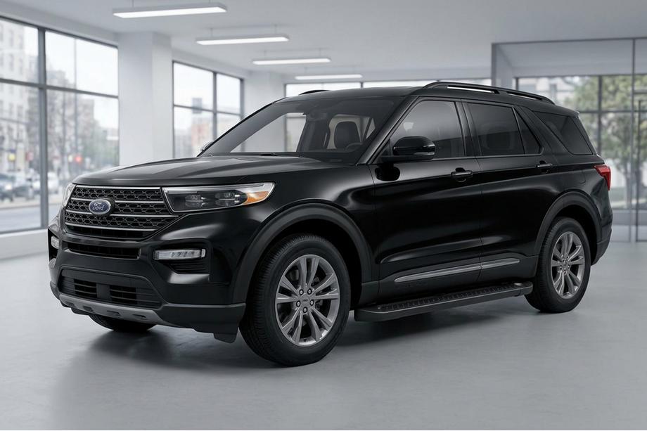 Ford Explorer 2019- Praguri Laterale Allmond Black (2 buc, Aluminiu) Foto 1