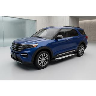 Praguri laterale Allmond Grey (2 buc, aluminiu) Ford Explorer 2019- foto 1