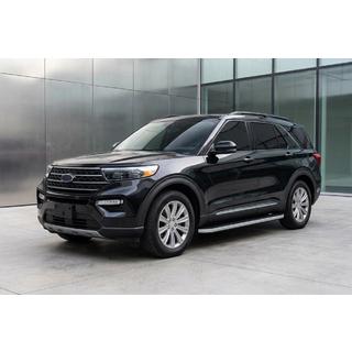 Praguri Laterale Tayga Grey (2 buc, Aluminiu) Ford Explorer 2019- foto 1