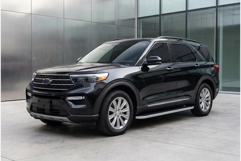 Ford Explorer 2019- Praguri Laterale Tayga Grey (2 buc, Aluminiu) Foto 1