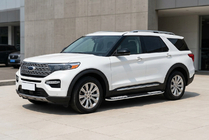 Ford Explorer 2019- Praguri Laterale Tayga V2 (2 buc, Aluminiu) foto 1