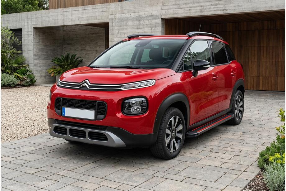 Citroen C-3 Aircross 2017-2024 Praguri Laterale Maya Red (2 buc, Aluminiu) Foto 1