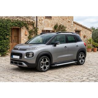 Praguri laterale Allmond Grey (2 buc, aluminiu) Citroen C-3 Aircross 2017-2024 foto 1