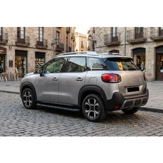 Praguri Laterale Tayga Black (2 buc, Aluminiu) foto 1