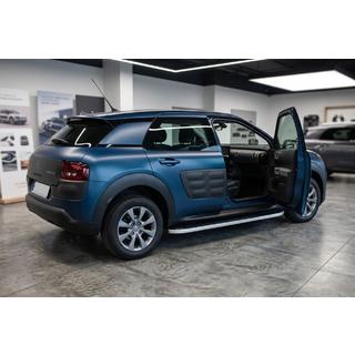 Praguri Laterale Tayga Grey (2 buc, Aluminiu) foto 1