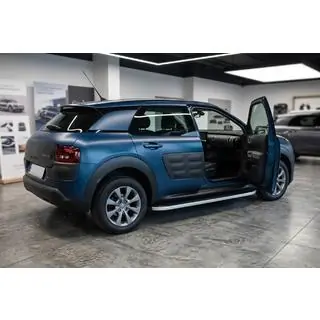 Praguri Laterale Tayga Grey (2 buc, Aluminiu) foto 1
