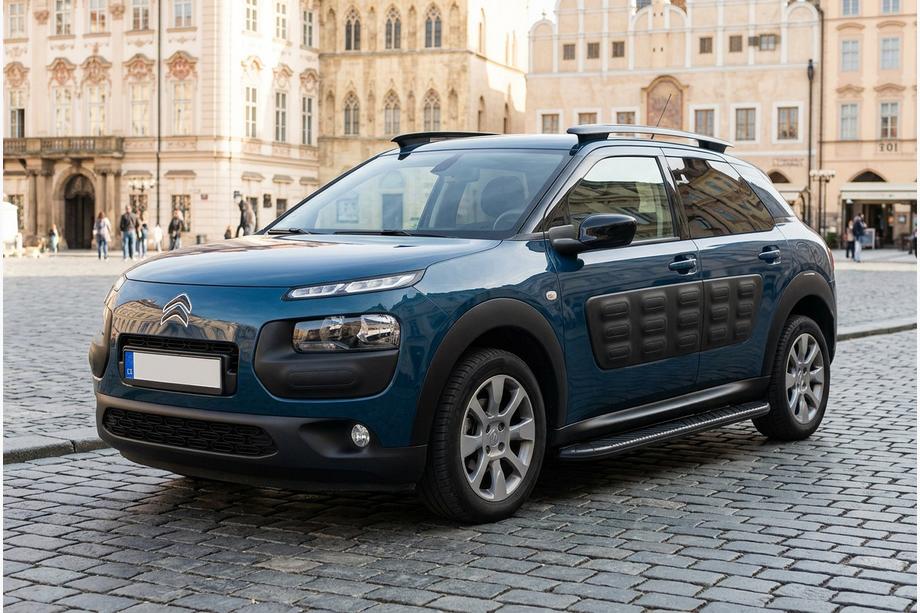 Citroen Cactus 2014-2020 Praguri Laterale Bosphorus Black (2 buc, Aluminiu) Image