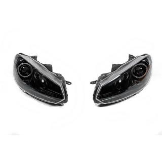 Faruri Fata Black (2 buc, LED) foto 1