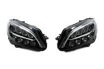 Mercedes C-class W205 2014-2021 Faruri fata (2 buc, fara module, restyling) foto 2