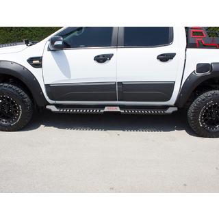 Praguri laterale Dakar V2 fara LED (2 buc, metal) foto 2