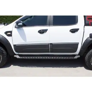 Praguri laterale Dakar V1 fara LED (2 buc, metal) Mitsubishi L200 2006-2015 foto 3