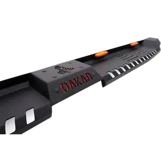 Praguri laterale Dakar V2 cu LED (2 buc, metal) Isuzu D-Max 2002-2011 foto 2