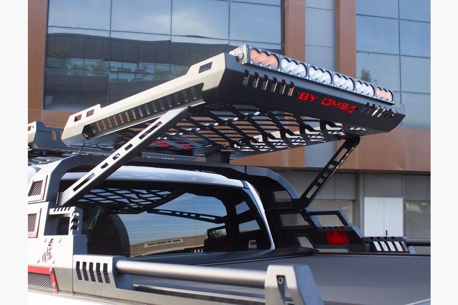 Fiat Fullback 2016- Cos portbagaj pentru Roll Bar Dakar 100x100cm Foto 3