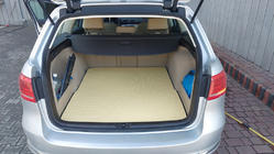 Volkswagen Passat B7 2012-2015 Covoras portbagaj (EVA, Bej) SW foto 3