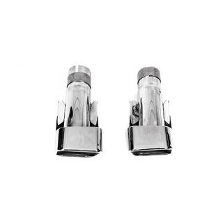 Ornamente toba V2 (2 buc, inox) Range Rover Sport 2005-2013 foto 4