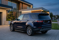 Land Rover Discovery V 2017- Praguri laterale Bosphorus Grey (2 buc, aluminiu) foto 1
